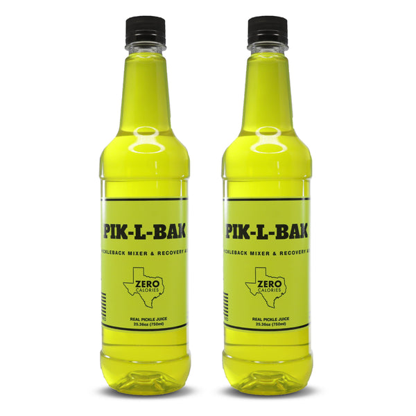 PIK-L-BAK Pickle Juice Mixer Bottle (2 pack)